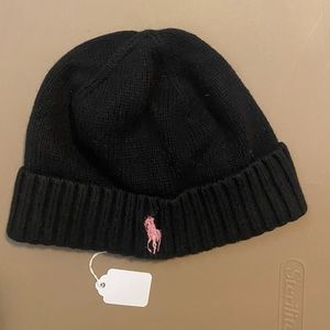 Ralph Lauren black beanie